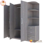 Tủ quần áo 1m6 x 2m vô cùng tiện lợi