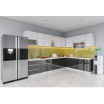 TỦ BẾP THIẾT KẾ HIỆN ĐẠI MẪU MÀU TRẮNG TT03