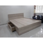 GIƯỜNG NGỦ GỖ MDF MẪU MỚI MÀU SANG NT-0002
