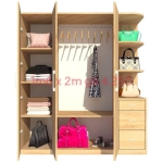 TỦ ĐỰNG QUẦN ÁO GỖ MDF MẪU MỚI NT-1102