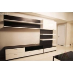 KỆ TỦ TIVI THIẾT KẾ KÈM TỦ ĐỰNG ĐỒ 