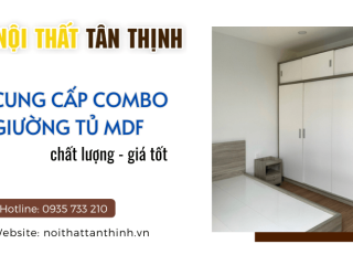 5 combo nội thất giường tủ MDF không thể ngó lơ tại Tân Thịnh