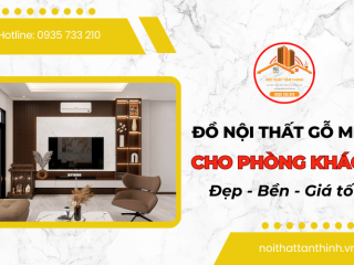 Những lý do nên dùng đồ nội thất gỗ MDF để trang trí phòng khách