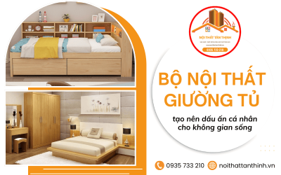Tạo dấu ấn cá nhân cho không gian sống với bộ nội thất giường tủ theo gu của bạn 