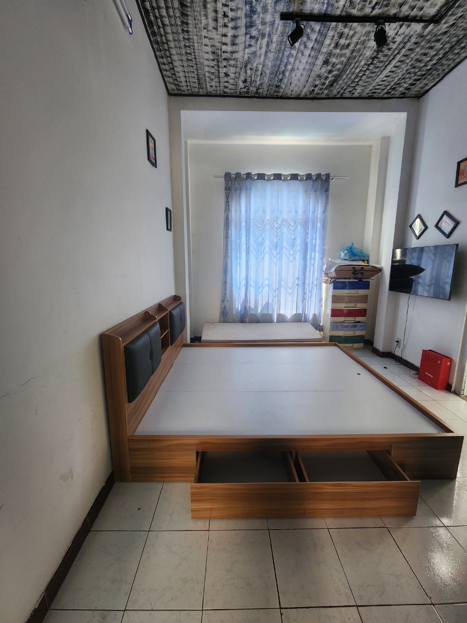 giường có hộc tủ