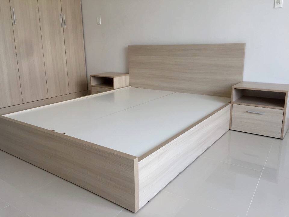 giường mdf 1m8