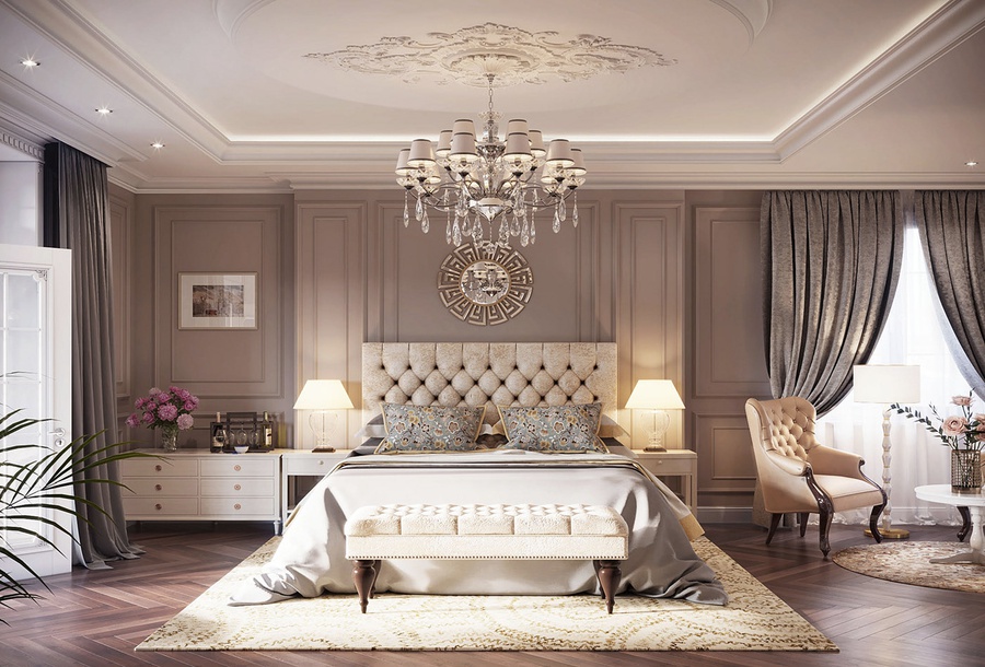 thi công phòng ngủ cổ điển TP.HCM