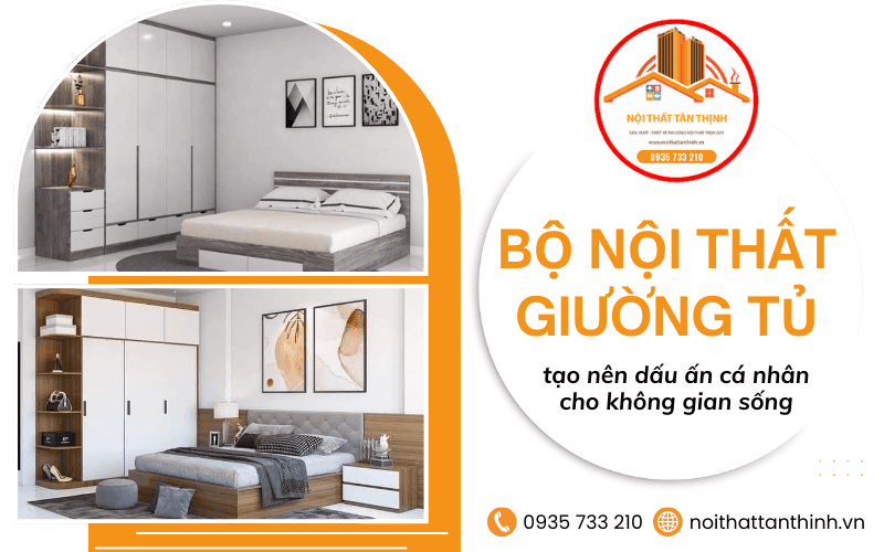 Bộ nội thất giường tủ