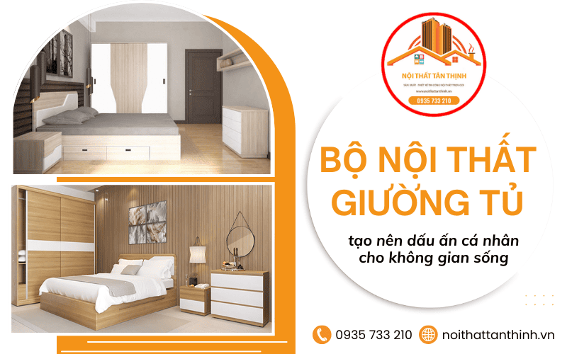 Bộ nội thất giường tủ