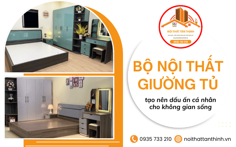 Bộ nội thất giường tủ