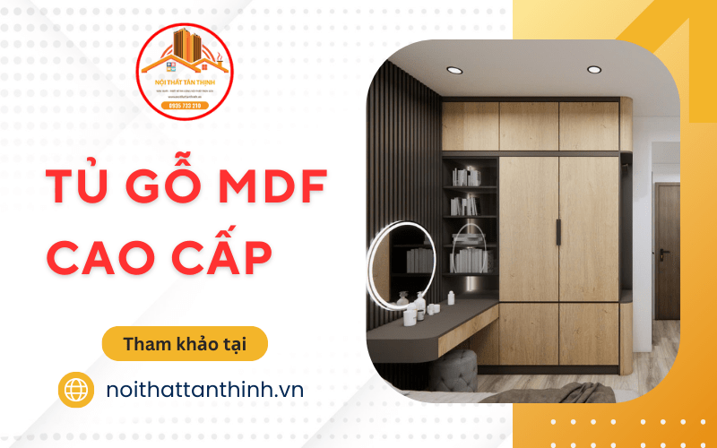 tủ gỗ mdf cao cấp