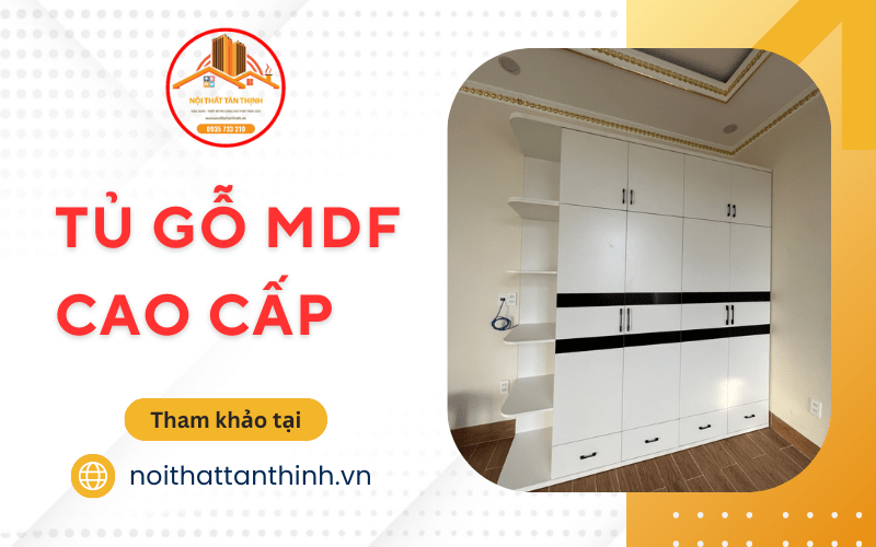 tủ gỗ mdf cao cấp
