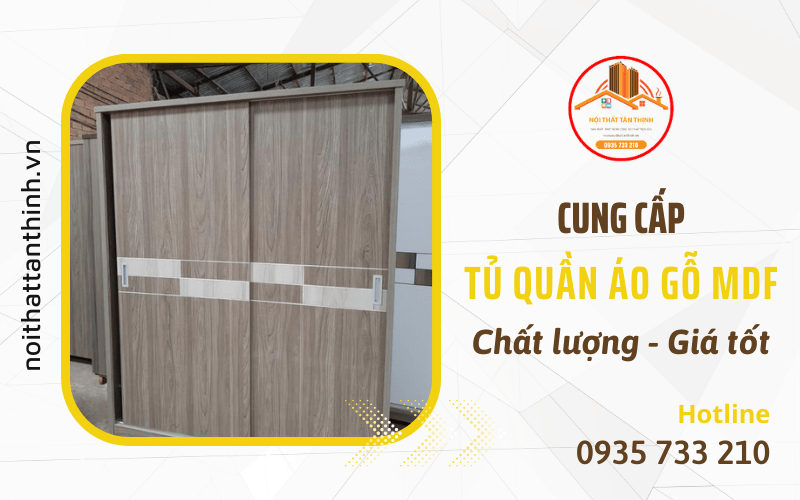 Tủ quần áo gỗ MDF