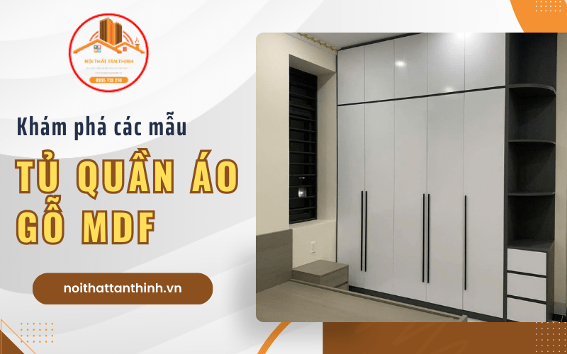 tủ quần áo gỗ MDF