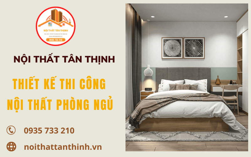 thiết kế thi công nội thất phòng ngủ