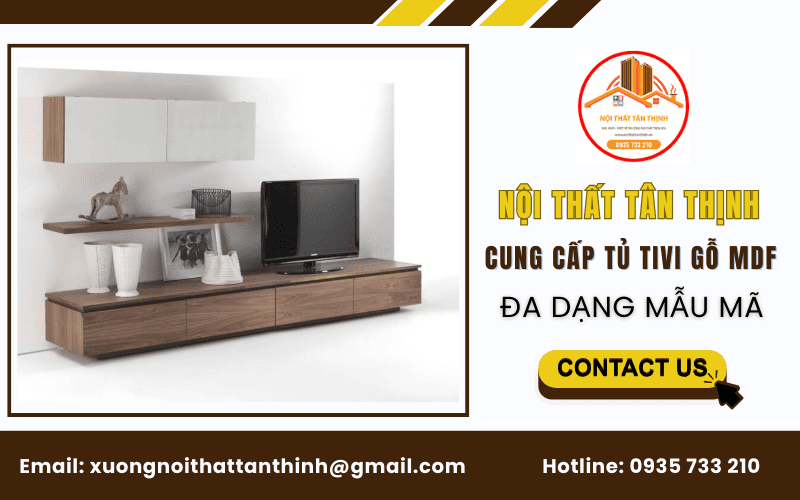 tủ tivi gỗ MDF