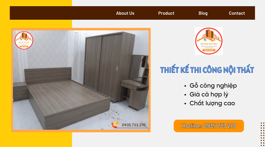 thiết kế thi công nội thất