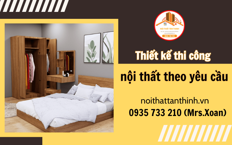 thiết kế thi công nội thất theo yêu cầu