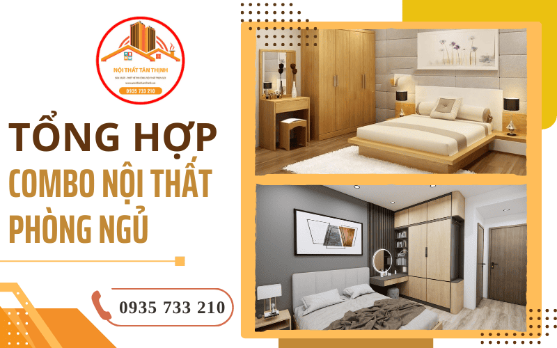 combo nội thất phòng ngủ giá rẻ