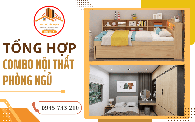 combo nội thất phòng ngủ giá rẻ