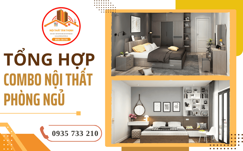 combo nội thất phòng ngủ giá rẻ