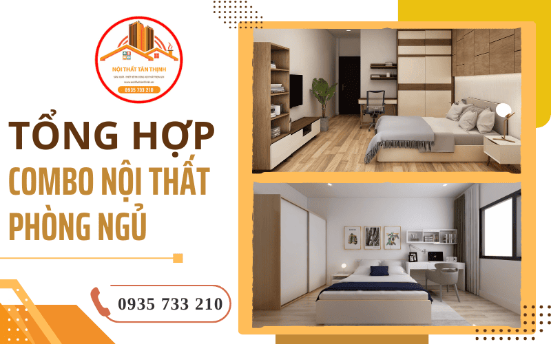 combo nội thất phòng ngủ giá rẻ
