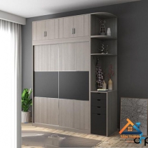 TỦ QUẦN ÁO GỖ MDF MẪU MỚI NT-112