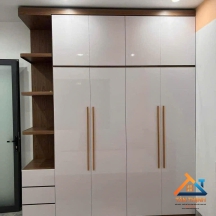 Tủ áo chất liệu MDf phủ melamin 