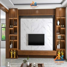 Kệ Tivi Kết Hợp Tủ Trang Trí