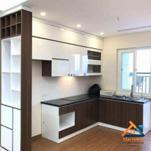 TỦ BẾP MẪU MỚI MÀU NHÃ NHẶN TT60