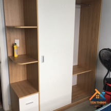 TỦ ĐỰNG QUẦN ÁO GỖ MDF NT-002