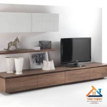 KỆ TỦ TIVI GỖ TONE MÀU NÂU GỖ THIẾT KẾ SANG TRỌNG TT-999