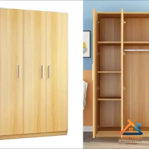 TỦ ÁO 1M2 -TỦ ÁO GỖ MDF