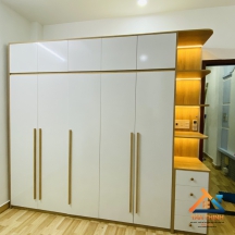 TỦ QUẦN ÁO MDF PHỦ MELAMINE CHỐNG TRẦY