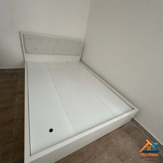 GIƯỜNG NGỦ GỖ MDF MẪU ĐẸP CÓ HỘC TỦ 