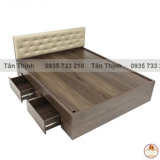 GIƯỜNG NGỦ CÓ ĐẦU NỀM CÓ NGĂN KÉO