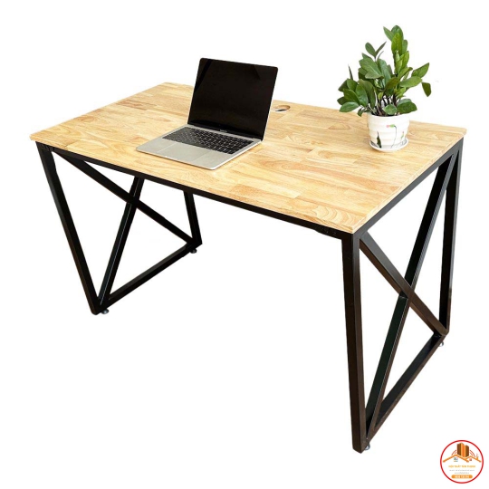 Bàn làm việc gỗ chân sắt