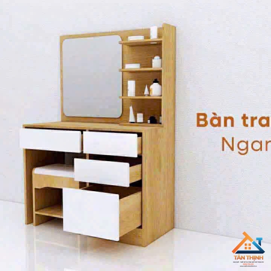 Bàn Trang Điểm Kèm Ghế Ngồi Tiện Lợi