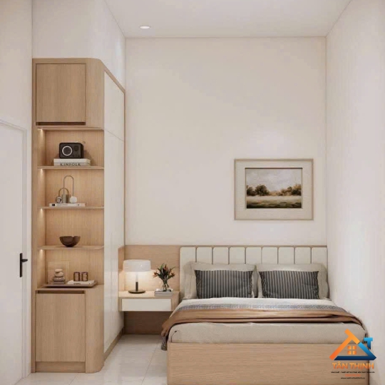 Bộ Giường Tủ Phòng Ngủ Tiết Kiệm Diện Tích - Thiết Kế Tối Giản