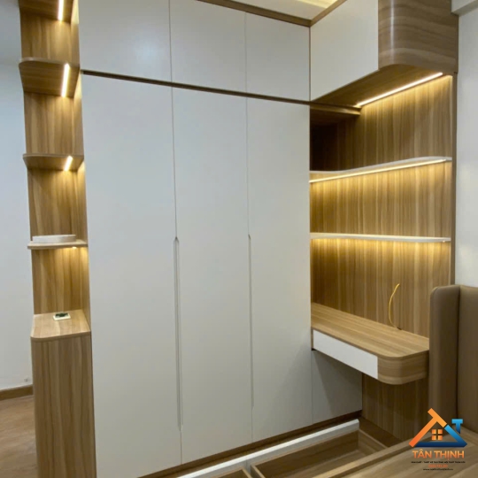 Combo Nội Thất Phòng Ngủ Kịch Trần Hiện Đại - Tối Ưu Không Gian Lưu Trữ