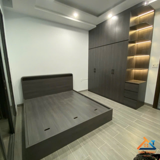 Combo Nội Thất Phòng Ngủ Hiện Đại - Giường Ngủ Ngăn Kéo & Tủ Áo Kịch Trần Tối Ưu Diện Tích