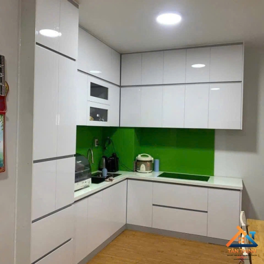 combo tủ bếp chữ L