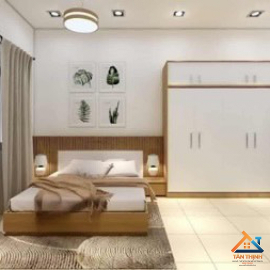 COMBO NỘI THẤT PHÒNG NGỦ MÀU TRẮNG ĐƠN GIẢN