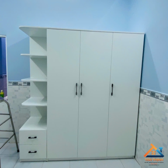 Tủ quần áo 1m6 x 2m vô cùng tiện lợi