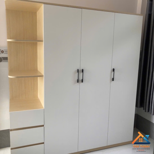 Tủ quần áo 1m6 x 2m vô cùng tiện lợi