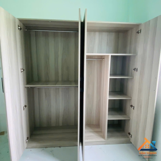 Tủ quần áo 1m6 x 2m vô cùng tiện lợi