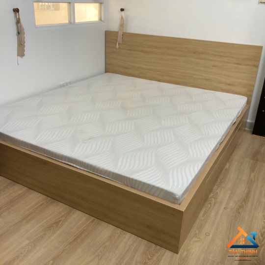 GIƯỜNG NGỦ GỖ CÔNG NGHIỆP MDF