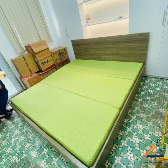 GIƯỜNG NGỦ GỖ CÔNG NGHIỆP MDF