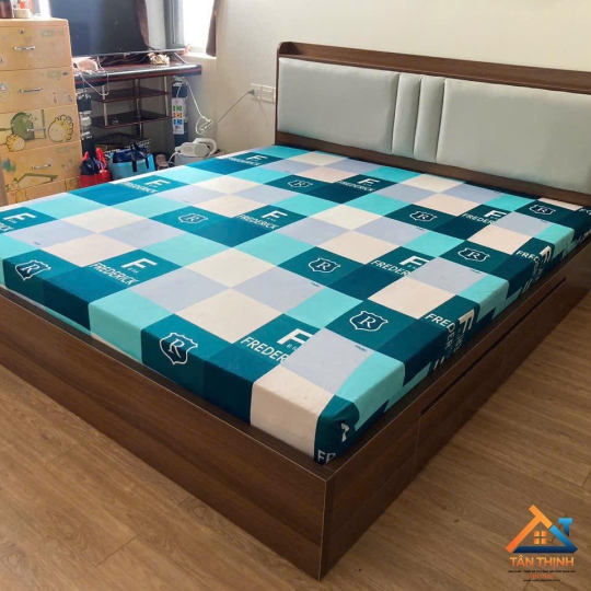 GIƯỜNG NGỦ GỖ MDF GIÁ RẺ CHẤT LƯỢNG