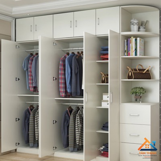 TỦ QUẦN ÁO GỖ MDF MẪU MỚI SANG TRỌNG